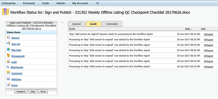 Powertools stuck workflow