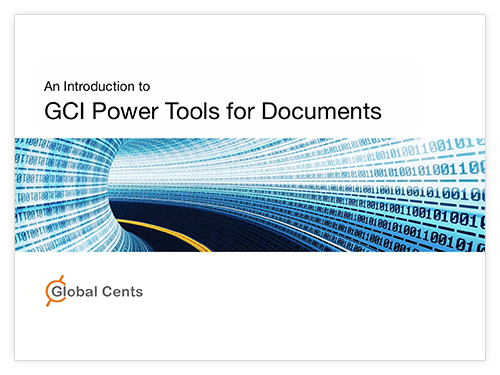 Introduction to GCI PowerTools for Documents