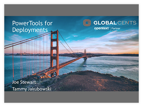 GCI PowerTools for Deployments On-Demand Webinar